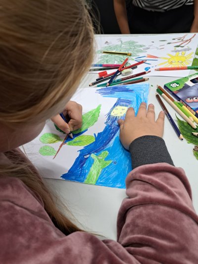 Zajęcia plastyczne 10.10.2023